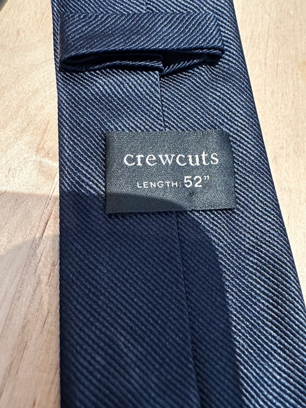 Crewcuts Boys' dark blue Skinny Tie - Picture 2 of 3